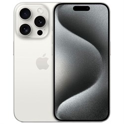 iPhone 15 Pro 128 Гб White Titanium (Белый титан) - фото 17850