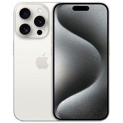 iPhone 15 Pro 128 Гб White Titanium (Белый титан) 5550 - фото 17850