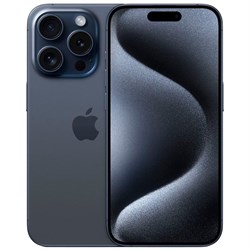 iPhone 15 Pro 256 Гб Blue Titanium (Синий титан) - фото 17866