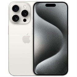 iPhone 15 Pro 256 Гб White Titanium (Белый титан) - фото 17874