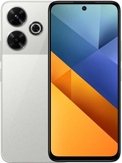 Xiaomi POCO M6 6/128 Gb Серебристый 5854 - фото 20299