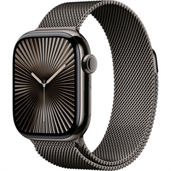 Apple Watch Series 10 (GPS+Cellular) 46 mm Slate Titanium Case with Slate Milanese Loop (Титановый) 5949 - фото 20922