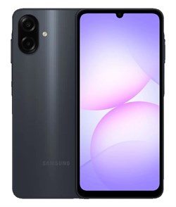 Samsung Galaxy A07 4/64 Гб Черный 6349 - фото 24417