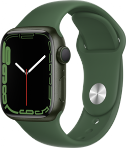 Apple Watch Series 7 41 mm Green - фото 8422