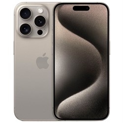 iPhone 15 Pro 256 Гб Natural Titanium (Натуральный титан)