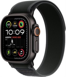 Apple Watch Ultra 2 GPS + Cellular, 49 мм, корпус из черного титана, ремешок Trail черного цвета 6216