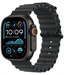 Apple Watch Ultra 2 GPS + Cellular, 49 мм, корпус из черного титана, ремешок Ocean черного цвета 6217
