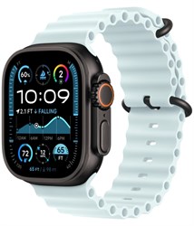 Apple Watch Ultra 2 GPS + Cellular, 49 мм, корпус из черного титана, ремешок Ocean голубого цвета 6220