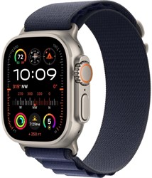 Apple Watch Ultra 2 GPS + Cellular, 49 мм, корпус из титана, ремешок Alpine темно-синего цвета 6223