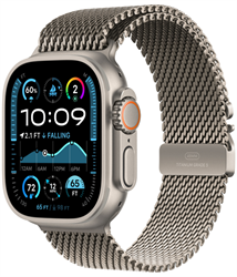 Apple Watch Ultra 2 GPS + Cellular, 49 мм, корпус из титана, ремешок Milanese цвета "Натуральный титан" 6224