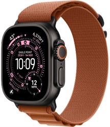 Apple Watch Ultra 3 49 mm Black Alpine Loop Terra Cotta 6342