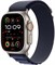 Apple Watch Ultra 2 GPS + Cellular, 49 мм, корпус из титана, ремешок Alpine темно-синего цвета 6223 - фото 23550