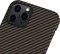 Чехол Pitaka MagEZ Case для iPhone 12 Pro, черно-коричневый, кевлар (арамид) 1927